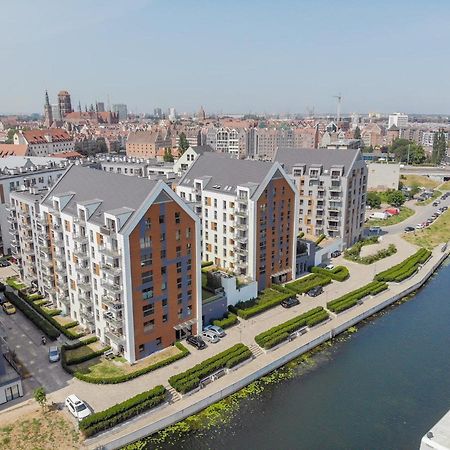 Motlawa Riverview Apartment Oidtown Gdansk Bagian luar foto