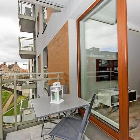 Motlawa Riverview Apartment Oidtown Gdansk Bagian luar foto