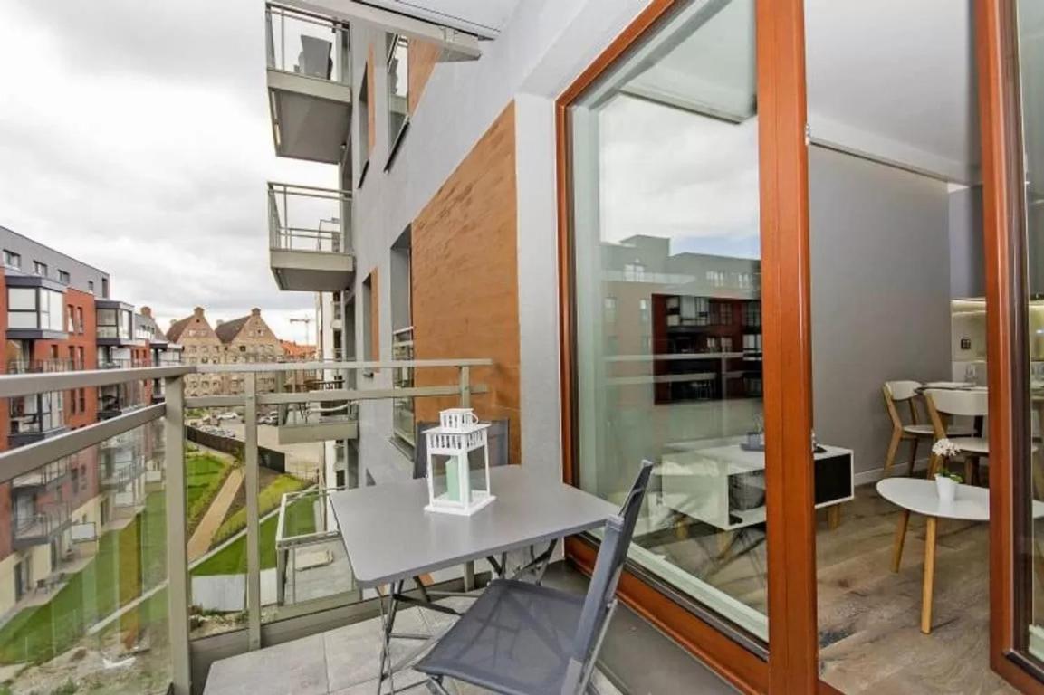 Motlawa Riverview Apartment Oidtown Gdansk Bagian luar foto